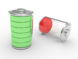 Mit der Redox-Flow-Technologie können Batterien einfach aufgetankt werden. Mit der Redox-Flow-Technologie können Batterien einfach aufgetankt werden.