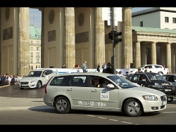 Volvo V50 DRIVe bei der Michelin Challenge Bibendum, Berlin, Mai 2011 Volvo V50 DRIVe bei der Michelin Challenge Bibendum, Berlin, Mai 2011