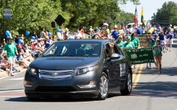 Der Chevrolet Volt beim FreedomDrive 2010 Der Chevrolet Volt beim FreedomDrive 2010