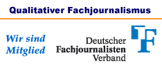Qualitativer Fachjournalismus - Wir sind Mitglied