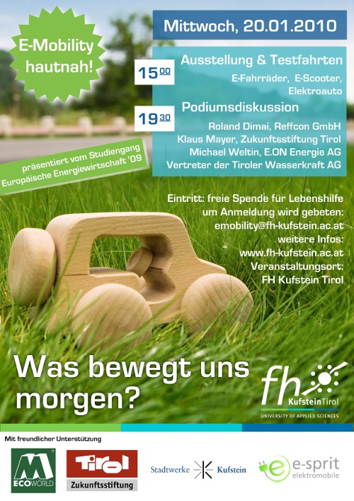 Was bewegt uns morgen? ©FH Kufstein